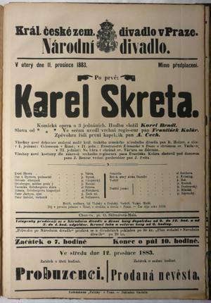 Karel Skreta, Karel Bendl a Eli�ka Kr�snohorsk�, 1883