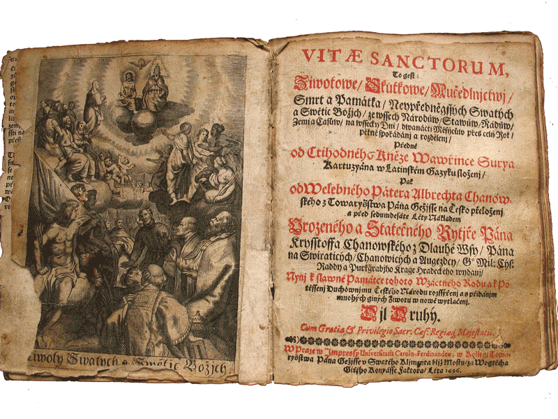 Vitae sanctorum 1696